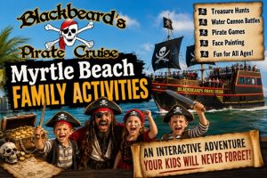 Myrtle Beach family activities - Blackbeard's Pirate Cruise Myrtle Beach family activities